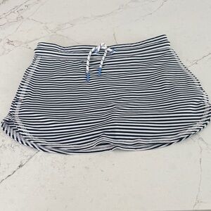 Vineyard Vines Navy and White Striped Skirt